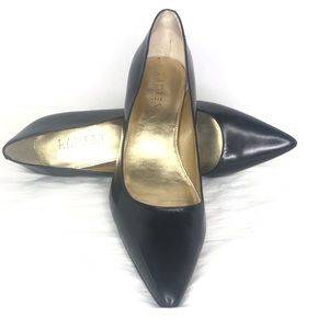 Ralph Lauren Classic Pointed Toe Black Heels